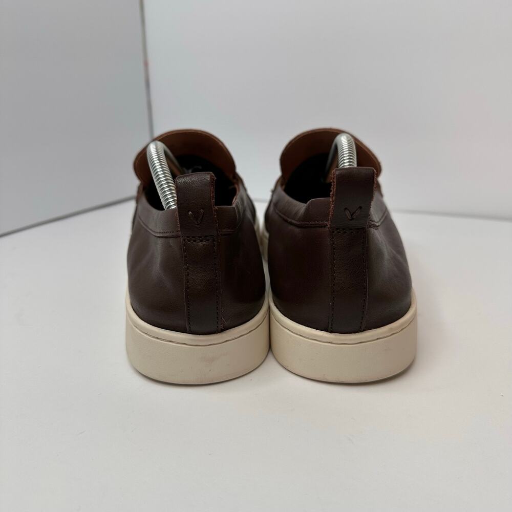 Vionic Womens size 11 Uptown Loafers Dark Brown Leather Arch Support Packable - Picture 4 of 10